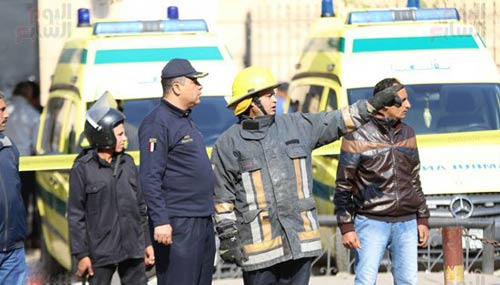 تفجير يستهدف الكاتدرائية المرقسية بالقاهرة يودي بعشرات الضحايا والجرحى.. والأزهر يدين