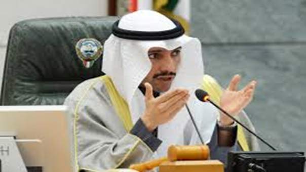 إنتخاب الغانم رئيسًا لمجلس الأمة الكويتي