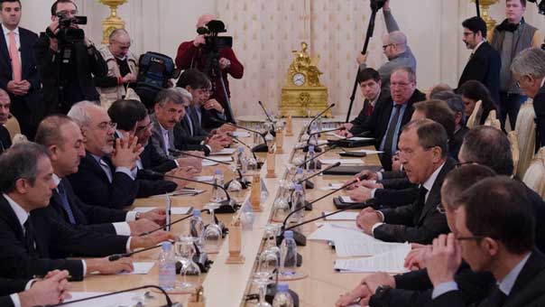 لقاء موسكو الثلاثي: لتفعيل الحل السياسي ومحاربة الارهاب بحزم