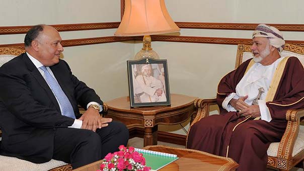 وزيرا خارجية سلطنة عمان ومصر يبحثان الأوضاع في المنطقة وسبل مكافحة الإرهاب