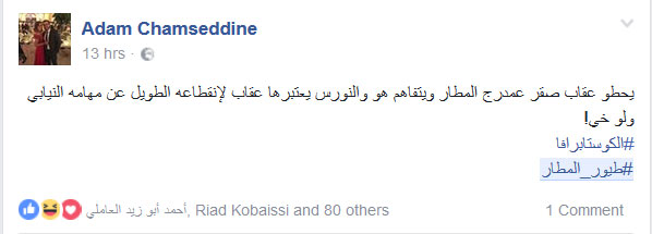 #طيور_المطار.. شرّ البلية ما يضحك