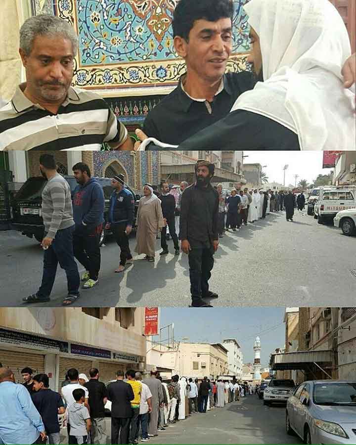 علماء البحرين يعلنون الحداد والنفير العام لأسبوع وعوائل الشهداء الثلاثة يبدأون باستقبال المعزّين