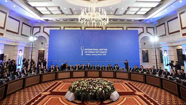 انتهاء الجلسة الأولى من مفاوضات آستانا.. والجعفري: حدث مهم على طريق التحضير للتسوية السياسية