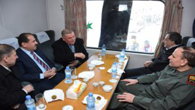 انطلاق أول رحلة قطار من شرق حلب إلى غربها بعد توقف دام أكثر من أربع سنوات