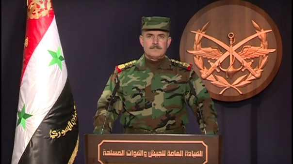 القيادة العامة للجيش السوري تعلن السيطرة على اتوستراد حلب-الباب وتحرير أكثر من 32 بلدة ومزرعة شمال شرق حلب