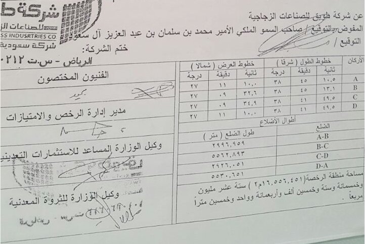 جشع محمد بن سلمان لا ينتهي: السطو على مناجم محافظة تيماء