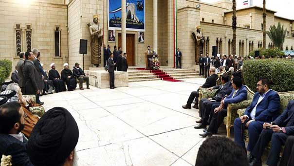 العراقيون يحيون ذكرى انتصار الثورة الاسلامية الايرانية في ذكراها الـ (38)