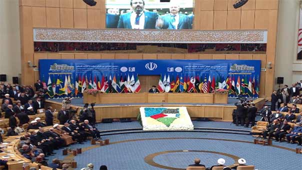 انطلاق أعمال المؤتمر الدولي السادس لدعم الانتفاضة الفلسطينية في طهران..والإمام الخامنئي: أي جماعة تصمد في درب المقاومة سنواكبها 