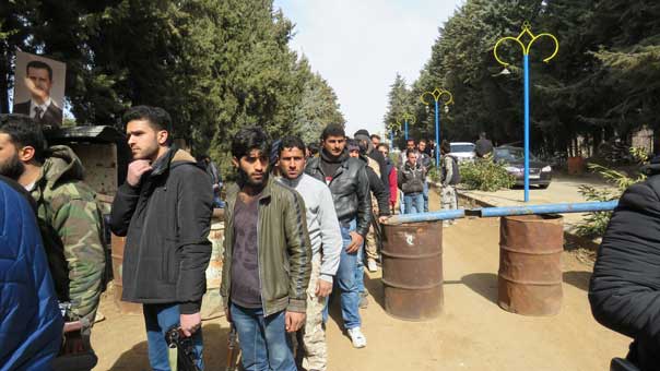 اتفاق بلدة سرغايا بريف دمشق يوشك على الانتهاء