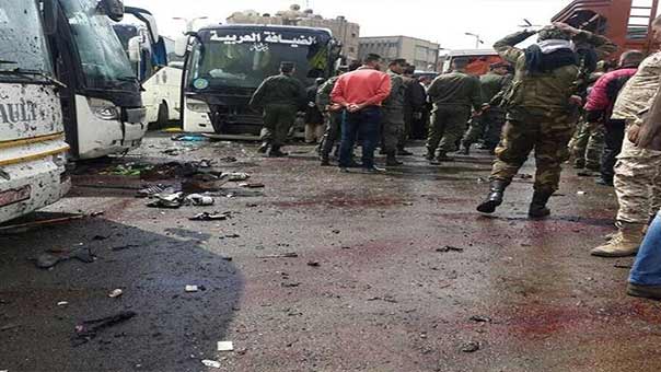 الإرهاب يستهدف الزوار في منطقة باب الصغير بدمشق