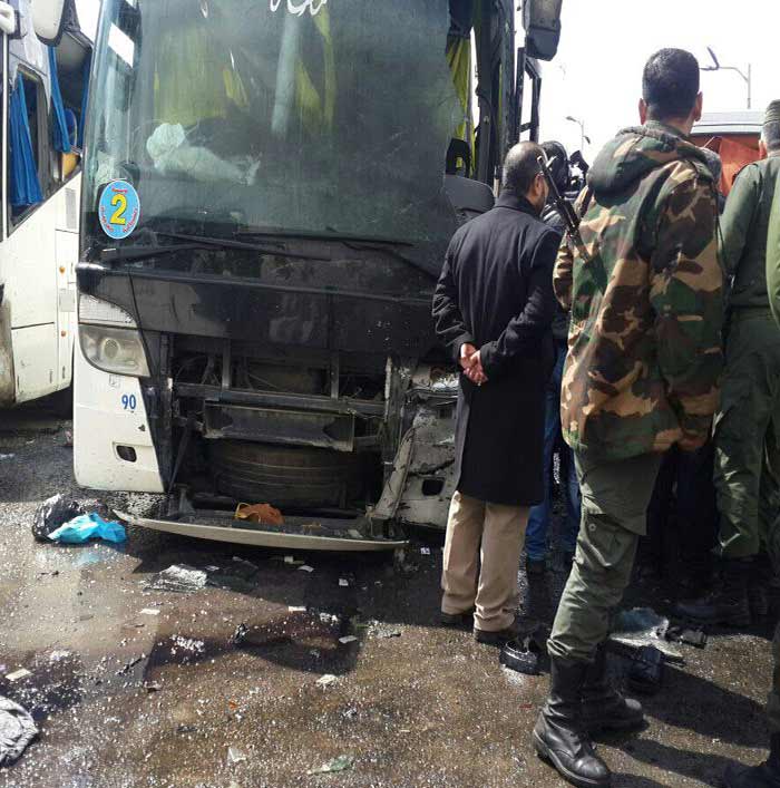 الإرهاب يستهدف الزوار في منطقة باب الصغير بدمشق