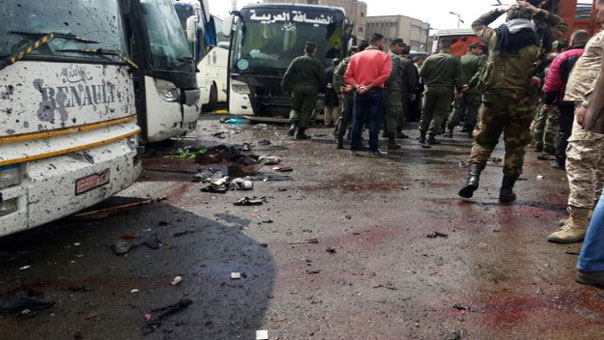 الامم المتحدة وايران يدينون تفجير دمشق..وسوريا تحتج للامم المتحدة