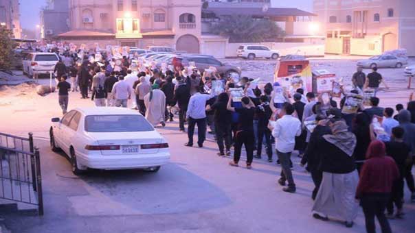 البحرين..احتجاجات ترفض بقاء القوات السعودية في البلاد وتندد بمحاكمة آية الله قاسم