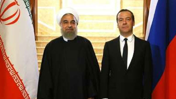 بوتين وروحاني يبحثان تطوير التعاون في المجال النووي بين موسكو وطهران 