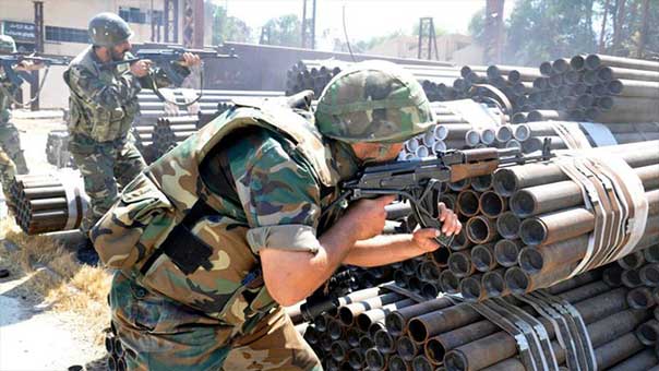 سلاح الجو السوري يدك معاقل المسلحين في دمشق..وقتلى للمجموعات المسلحة في اشتباكات متفرقة فيما بينها