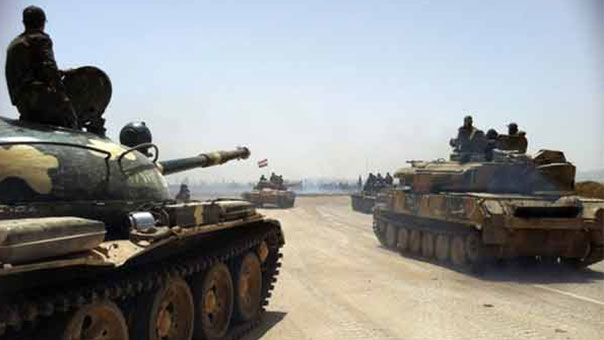 الجيش السوري يدمر جرافة للمسلحين في ريف درعا الشرقي ويصد هجومًا في محيط منطقة المقابر بدير الزور