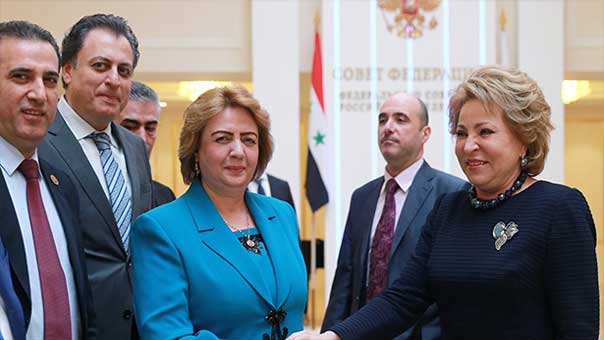 دعوة سوريّة من موسكو لبرلمانات العالم لإدانة العدوان الأميركي الهمجي