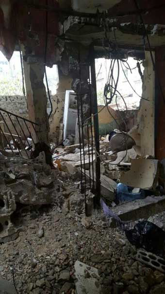 موقع العهد جال في عين الحلوة: الخراب والدمار طال الكثير من المنازل والمؤسسات