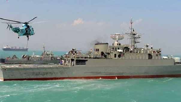 مناورات بحرية إيرانية - عمانية مشتركة شمالي المحيط الهندي