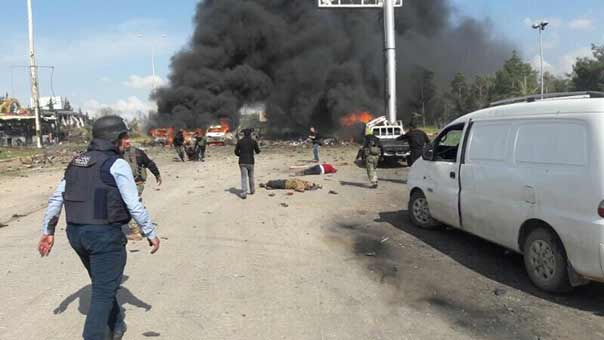 سوريا تطالب مجلس الأمن بمساءلة مرتكبي الجريمة الإرهابية التي استهدفت أطفال ونساء الفوعة وكفريا