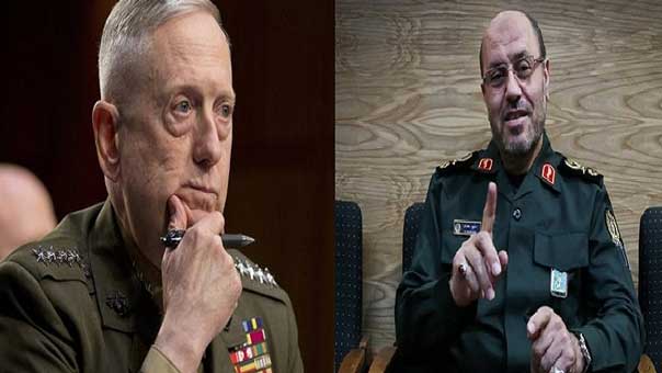 رسالة حادة اللهجة من وزير الدفاع الإيراني لنظيره الأمريكي