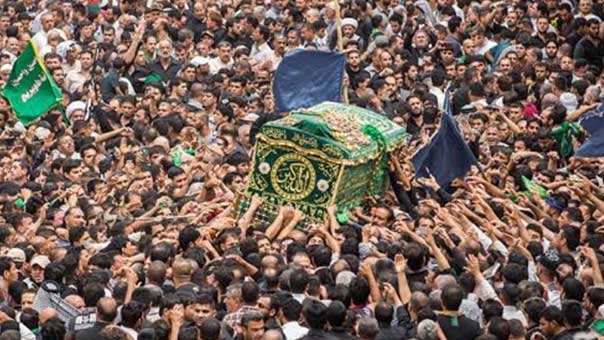 حشود مليونية في مرقد الكاظميين (ع)