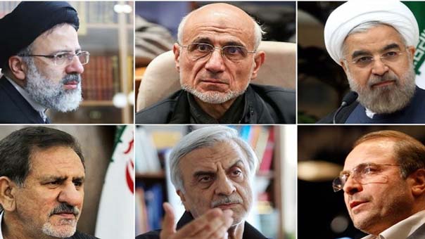 قبل أيام من الانتخابات الرئاسية الايرانية..مناظرة أولى بين المرشحين الستة