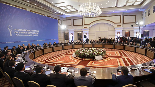 &rsquo;أستانا 4&rsquo; انطلقت اليوم وسط محادثات مكثفة بين مخلف الوفود المشاركة