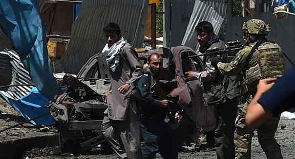  قتلى وجرحى بانفجار كبير قرب السفارة الأميركية في كابل