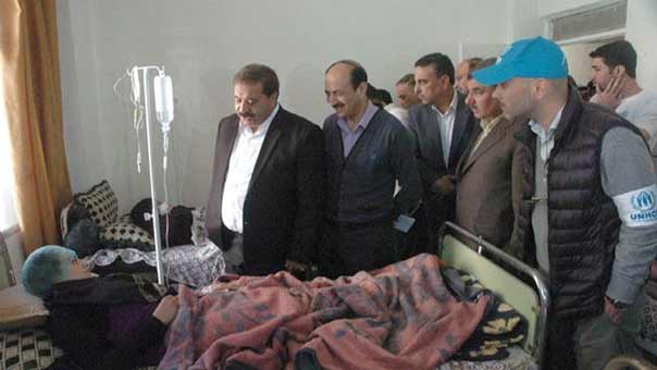 الحكومة السورية تحتضن أهلها بالعودة الى ديارهم وتعاين جرحاهم في مشافيها