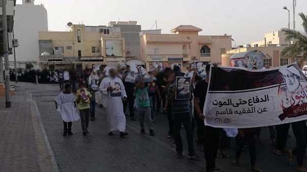 بالصور: احتجاجات غاضبة في البحرين لمواجهة ارتكابات نظام آل خليفة في الدراز