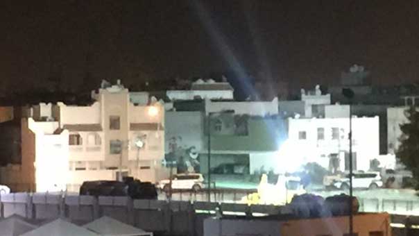 الدراز تتحول إلى ثكنة عسكرية وحظر تجوال رسمي في حي آية الله قاسم