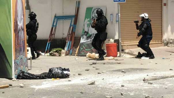 القوات البحرينية تستولي على مسكن قريب من منزل آية الله قاسم