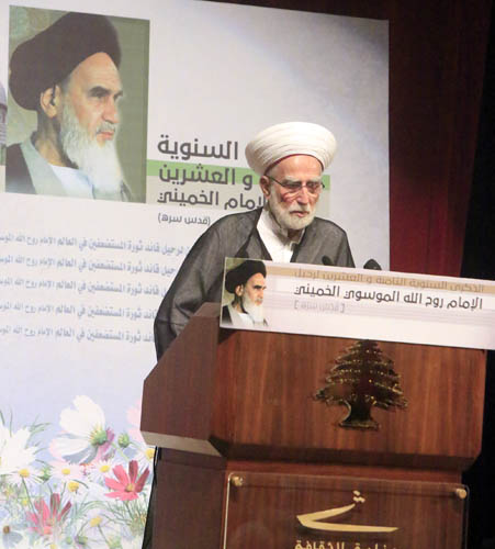 رئيس مجلس امناء تجمع العلماء المسلمين الشيخ أحمد الزين