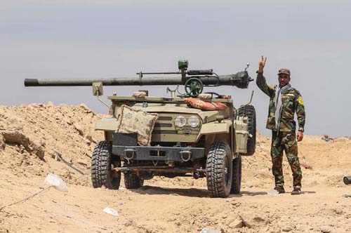 الحشد الشعبي يحرر قضاء البعاج بالكامل ويعزز وجوده على الحدود السورية العراقية