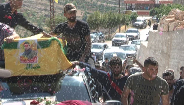 حزب الله وجمهور المقاومة شيّعوا الشهداء الفن وياغي وعباس في بعلبك