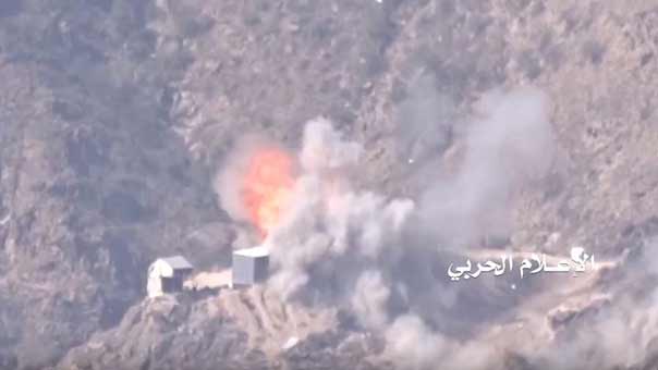العدوان السعودي يستهدف المدنيين والجيش اليمني يرد