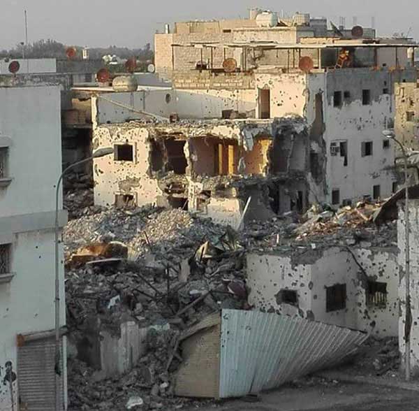 حصار العوامية يدخل شهره الثاني