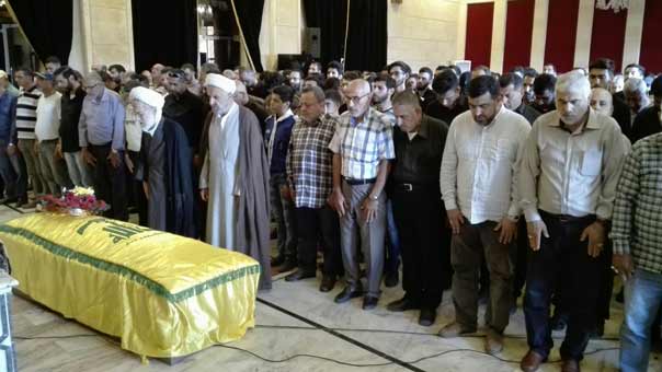 حزب الله يشيع فقيد الجهاد والمقاومة حسين علي معتوق