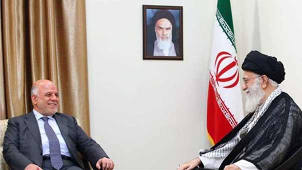 الامام الخامنئي يستقبل رئيس الوزراء العراقي: لعدم الثقة بالاميركيين