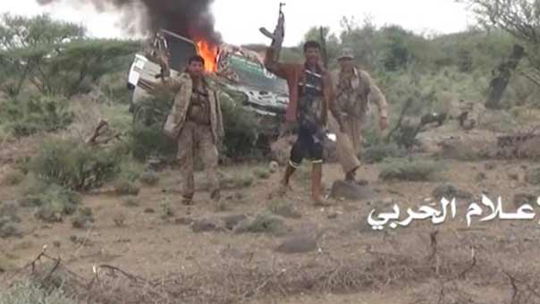 الجيش اليمني يحبط هجومًا للعدوان السعودي في المعافر بتعز