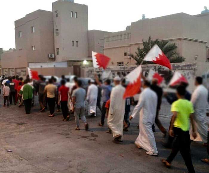 البحرينيون يهتفون: الأحرار قادمون يا قدس