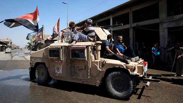 ’داعش’ يلفظ أنفاسه الأخيرة في الموصل القديمة ويخسر 60 بالمئة من قدارته