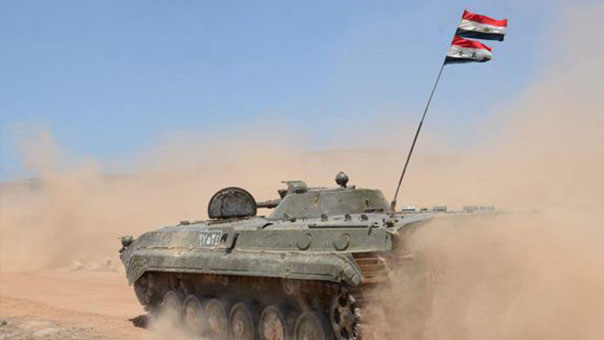 الجيش السوري يسيطر على محطة غاز آرك في ريف حمص الشرقي