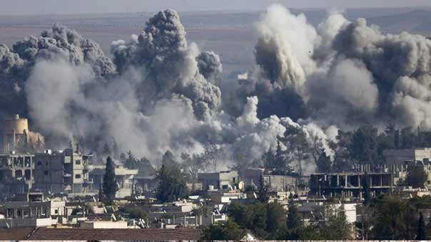 &rsquo;التحالف الدولي&rsquo; يرتكب مجزرة جديدة ضحيتها 40 مدنيًا في قرية الدبلان بريف دير الزور في سوريا