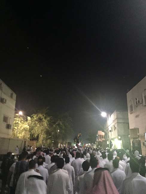 القوات السعودية تركت رئيس المجلس القرآني في القطيف يموت مُحترقًا وهو حيّ في سيارته!