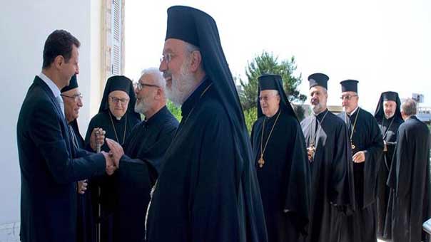 الأسد لدى استقباله وفد بطريركية الروم الكاثوليك: الشعب السوري تمكن عبر تمسكه بوحدته وتنوعه من إفشال الحرب الإرهابية