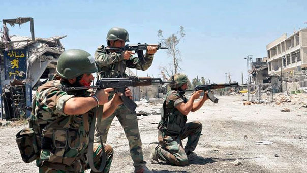 الجيش السوري وحلفاؤه يواصلون تقدمهم على مختلف محاور البادية في ريف حمص الشرقي