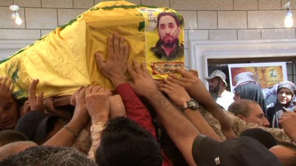 حزب الله وأهالي بلدة طليا البقاعية يشيعون الشهيد حسن عباس المصري