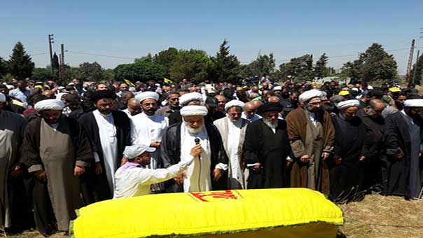 الصلاة على الجثمان الطاهر